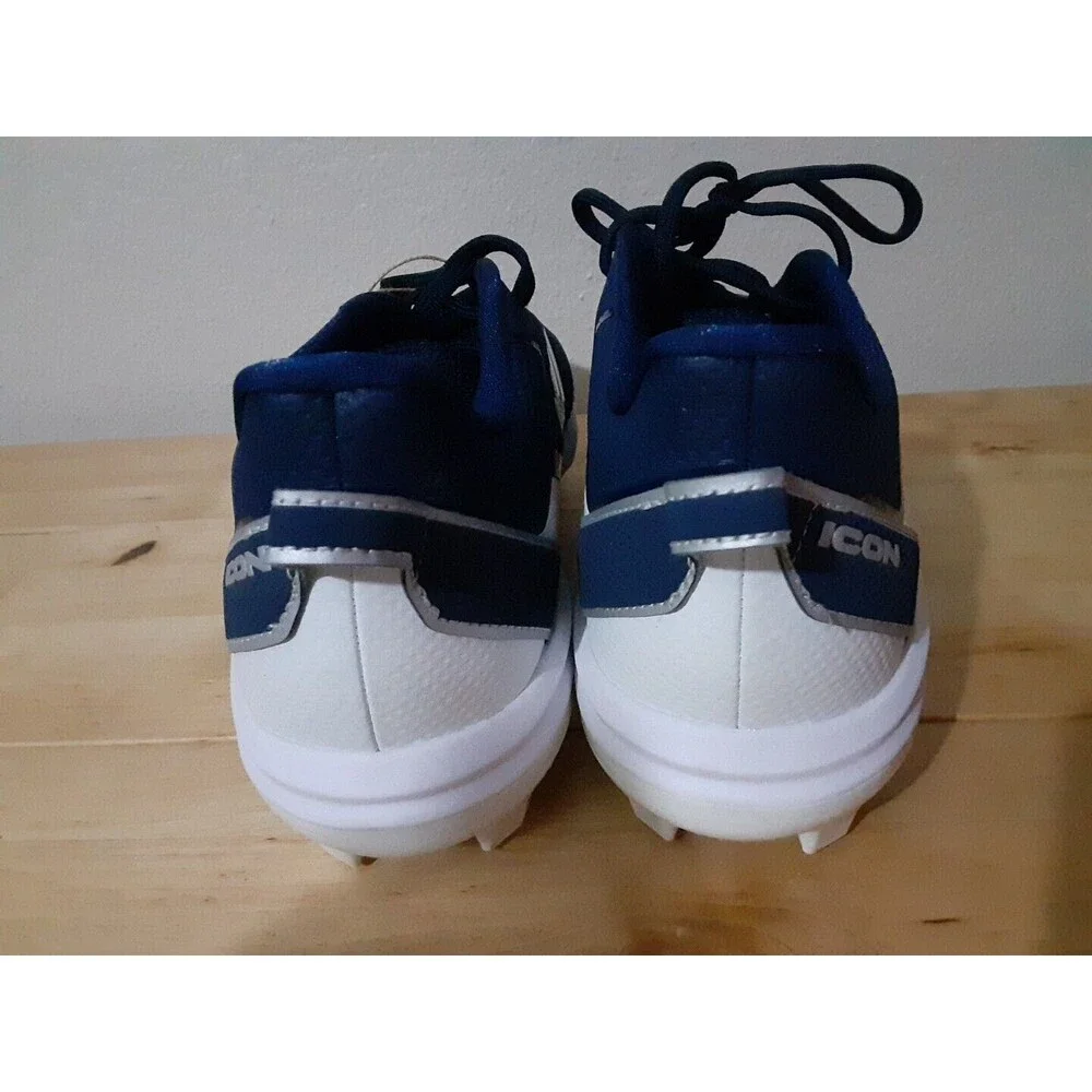 Adidas Men's Icon 7 TPU Baseball Shoe Color Blue Size 12.5
